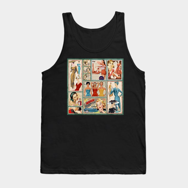 The 50s Tank Top by HeritageScrap